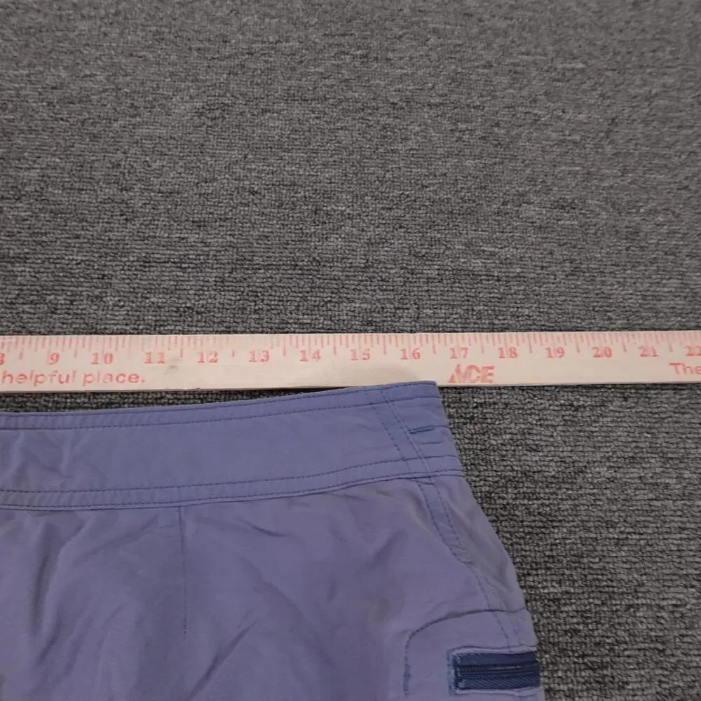 Patagonia Board Shorts Mens 32 Purple Solid Swim Trunks Drawstring Pockets
